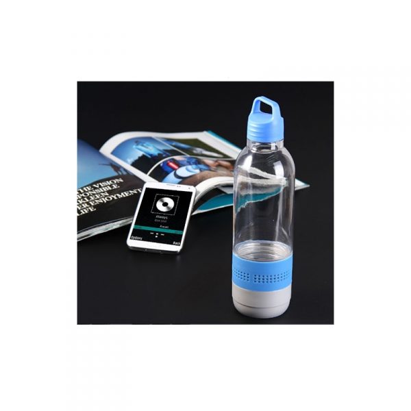 กระบอกน้ำพรีเมี่ยมมีลำโพงบูลธูทในตัว Sport Water Bottle with Bluetooth