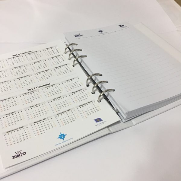 สั่งทำ Diary Year Plan สมุดบันทึก Organizer ออแกไนเซอร์ สมุดโน๊ต