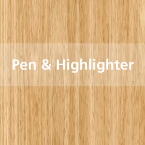 Pen & Highlighter Pen