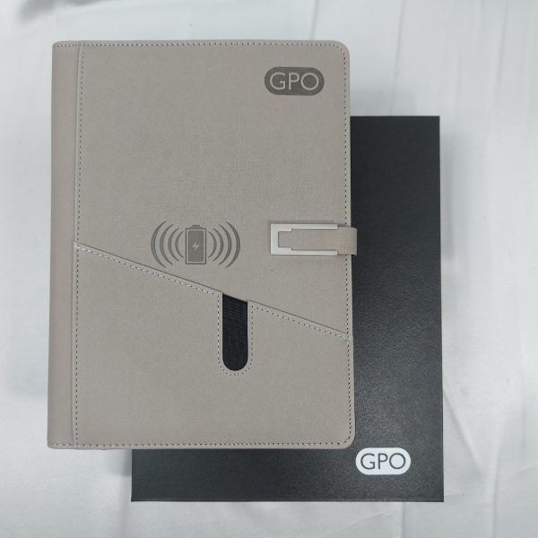 All in one Notebook USB flashdrive + Wireless Power Bank + Card slot & more