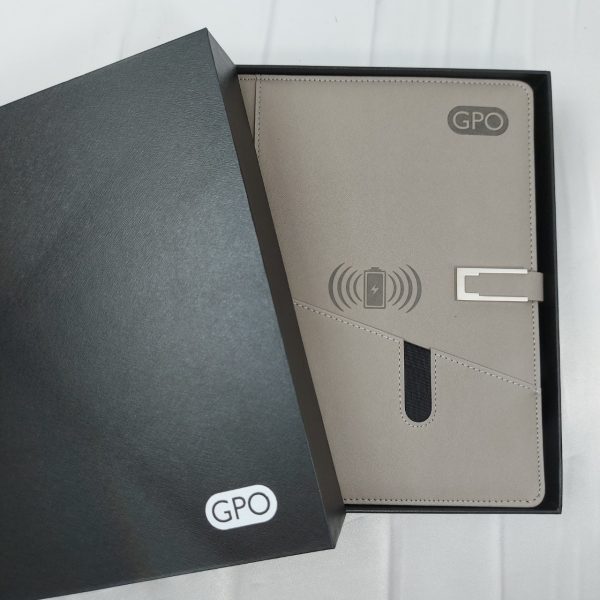 All in one Notebook USB flashdrive + Wireless Power Bank + Card slot & more