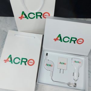 Giftset 3 in 1 Charger set