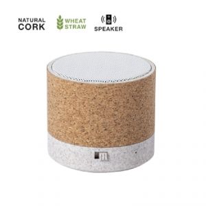 Mini Cork wheat bluetooth speaker