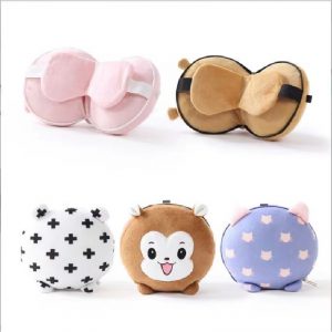 2in1 หมอนรองคอและผ้าปิดตา Neck pillow and eye pad